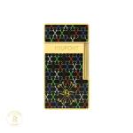 S.T. Dupont Biggy Lighter Arturo Fuente Black Lacqured and Multicolour