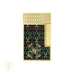 S.T. Dupont Ligne 2 Lighter Arturo Fuente Black Lacqured and Multicolour