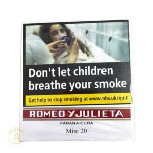 Romeo y Julieta Mini Cigarillos - Pack of 20