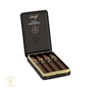 Davidoff Winston Churchill The Late Hour Belicoso - Tin of 4