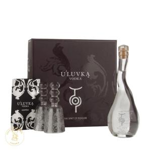U’Luvka Vodka Gift Box (with 2 Glasses)