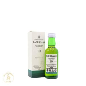 Laphroaig 10 Year Old Islay Single Malt Scotch Whisky 50ml